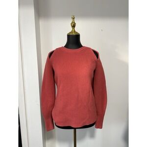 The Pyramid Collection Women's Coral Sweater-‎ Size M